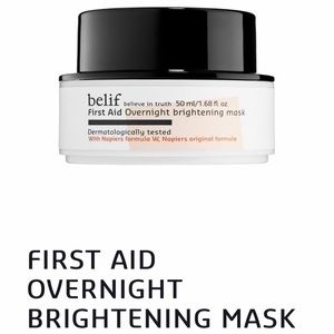 Belif overnight brightening mask. New still in box